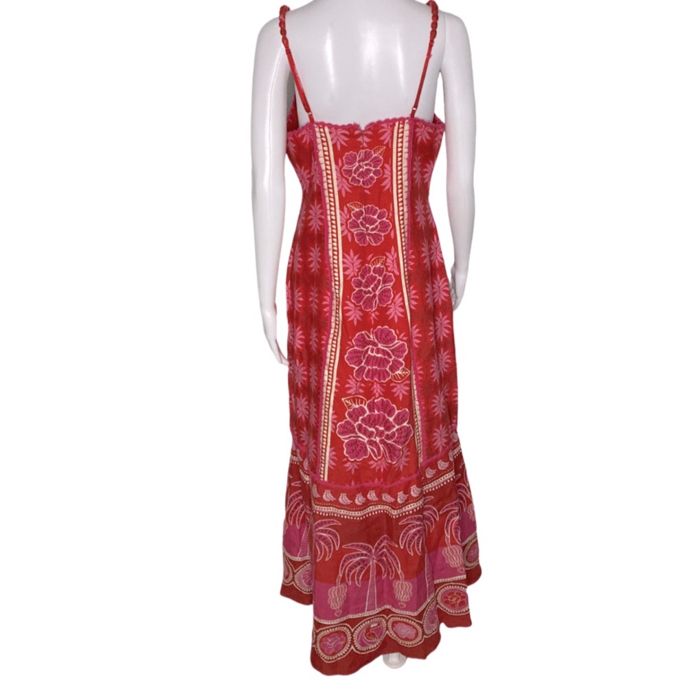 FARM Rio Red and Pink Maxi Dress - Picture 4 of 15